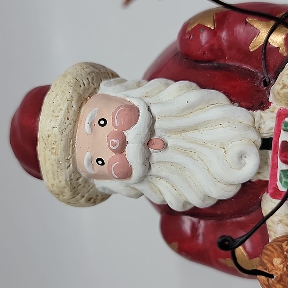 New Christmas Santa Folk Art Figurine - Picture 4 of 13